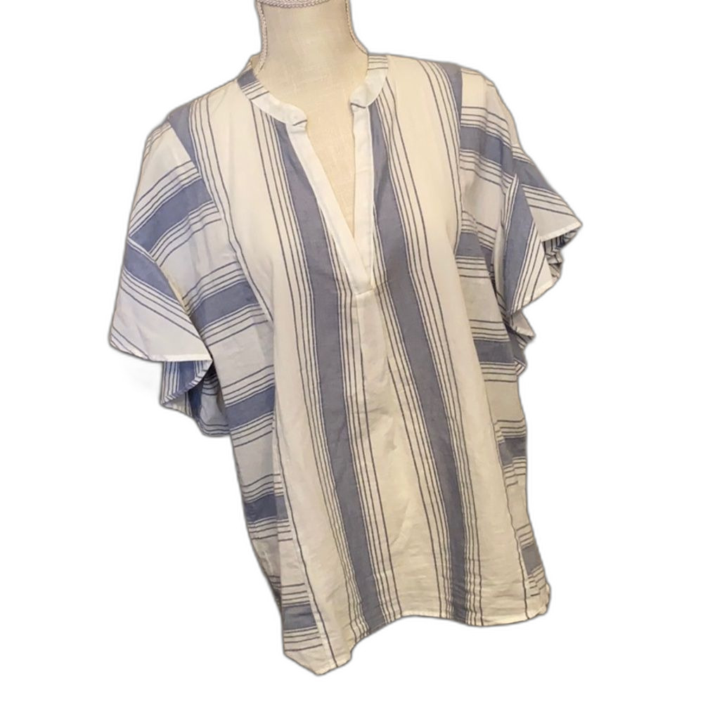 Joanna Gaines exclusive w/ Matilda Jane Blue / White 100% Cotton Women’s Small